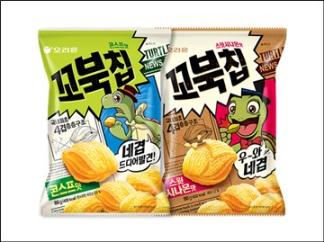 오리온 '꼬북칩' 500만개 판매 돌파…CM송도 화제