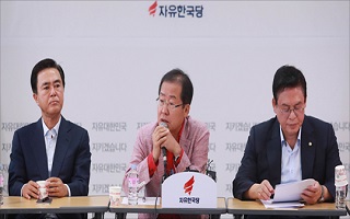 홍준표 "지방선거 전후 바른정당이 한국당에 '흡수'될 것"