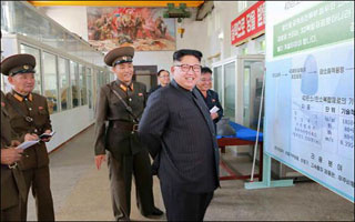 북 김정은, 8일 만에 '군사행보'…UFG 연습 의식했나?