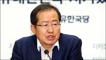 홍준표 '박근혜와 선긋기'…"같이 죽을 순 없다" 