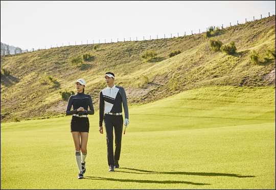 LPGA 골프웨어, 모델 한혜진과 함께 한 FW 스페셜 화보 공개