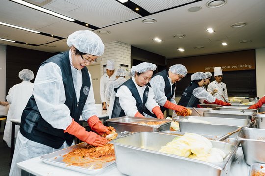 이화사랑나눔봉사단, 김장 김치 나눔 행사 진행