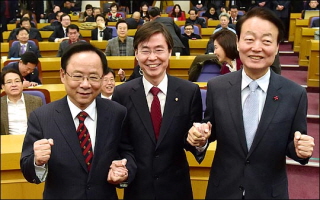 한국당 중립계 후보 “계파청산…文정부 폭주 저지”