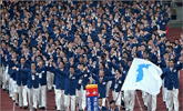 남북한, 평창서 한반도기 들고 공동입장…팀 명은 ‘COR’