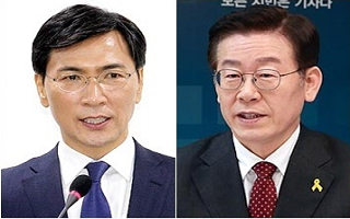 [데일리안 여론조사] 차기 대권 선호도 1, 2위 이재명·안희정 ‘박빙’