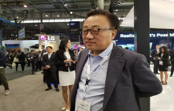 [MWC 2018] 고동진 삼성전자 사장 “갤럭시S9, 협력사 분위기 좋다” 