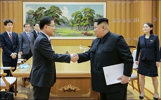 북한 김정은 중국 깜짝 방문?...남북·북미 정상회담 앞두고 왜?