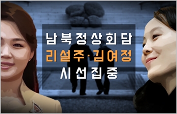 [카드뉴스] 4·27 판문점 선언 리설주·김여정 ‘시선강탈’
