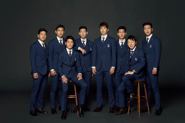 삼성물산패션 '갤럭시', 월드컵 대표팀 공식 단복 공개