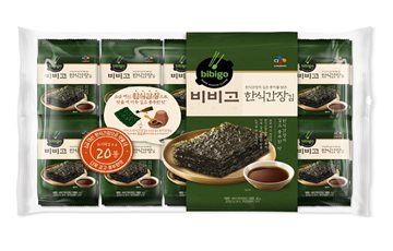 CJ제일제당, 간장으로 맛을 낸 '비비고 한식간장김' 출시