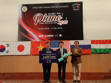 한세실업, 베트남 ‘호치민시 피아노 경연대회 2018’ 개최