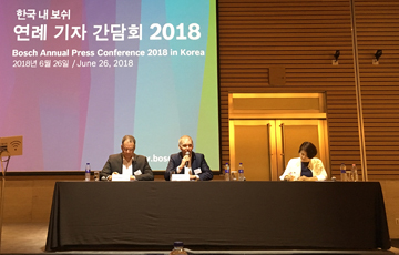 보쉬코리아 "한국 자율주행·전기차 부품 시장 본격 공략"