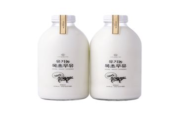 갤러리아百, '유기농 목초 우유' 출시…프리미엄 식재료 강화