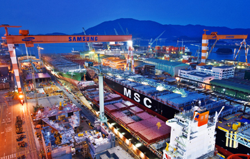 한국 조선업 상반기 수주 1위…3년 만에 중국 넘었다