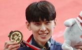 김태훈, 남자 태권도 58kg급 우승…하민아 은메달