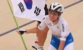 사이클 나아름, 한국 선수단 첫 4관왕