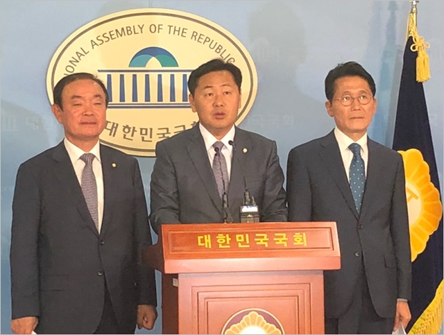 바른미래·평화·정의 원내대표 "한국당, 정개특위 명단 제출하라"