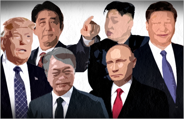 뭉치는 북·중·러 흔들리는 한·미·일…한반도 비핵화 어디로? 