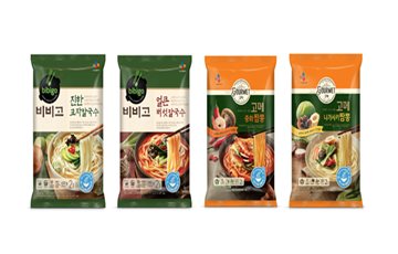 CJ제일제당, '간편식 냉동면' 시장 확대…신제품 4종 출시