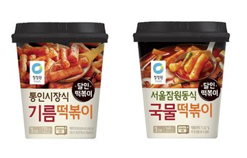 '유명 떡볶이 맛 그대로'…대상 청정원, '달인 컵 떡볶이' 출시