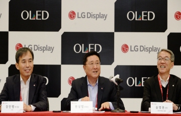 [CES 2019]한상범 LGD 부회장 "8K OLED, 상반기 출시 준비 완료"