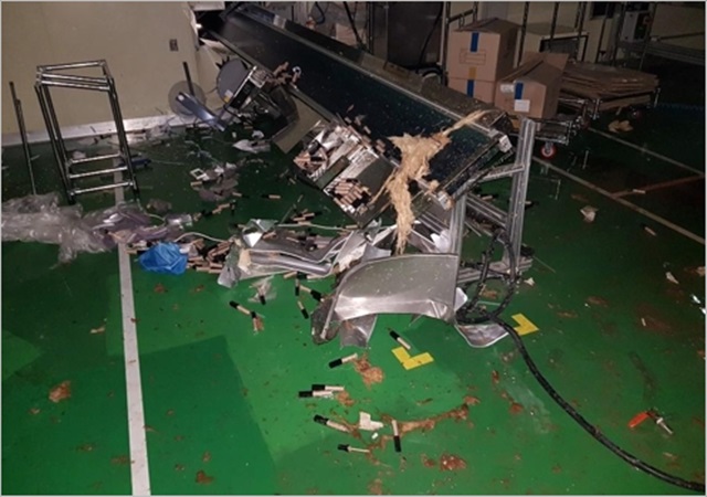 인천 화장품 공장 기계 폭발…10명 중경상 