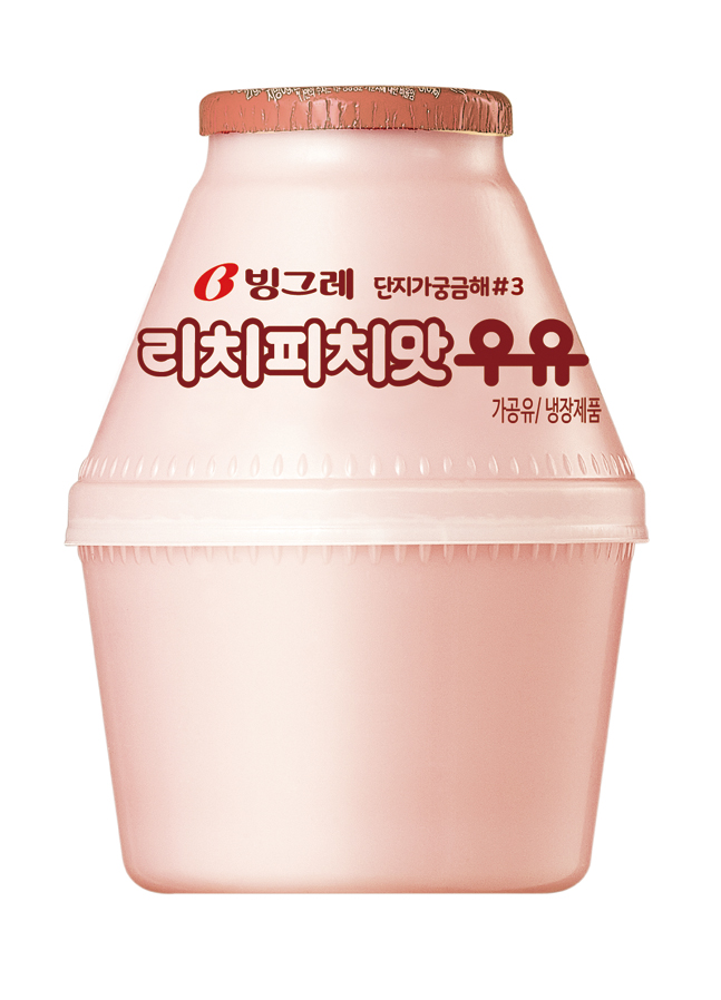 빙그레, 세상에 없던 우유 세 번째 제품 ‘리치피치맛우유’ 출시