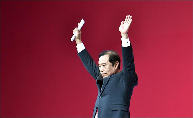 김병준 고별사 "위대한 국민의 정당…앞으로도 함께 하겠다"