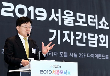 정만기 서울모터쇼조직위원장 "IT·에너지기업 참여 확대…모빌리티쇼로 확장"