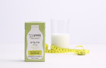 상하목장, 국내 최초 유기농 우유 저지방 멸균 출시