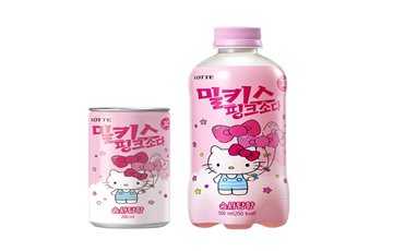 '밀키스와 솜사탕의 만남'…롯데칠성음료, 밀키스 핑크소다 출시 