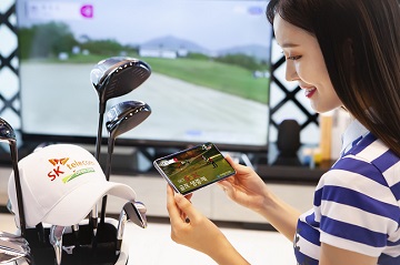 SKT-JTBC, 5G 활용 골프 생중계 16일 첫 선 