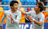 일본, 멕시코 3-0 완파…사실상 16강행