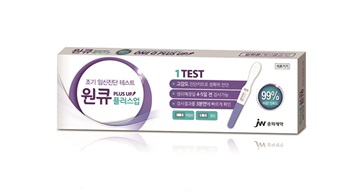 JW중외제약, 조기임신진단 테스트기 ‘원큐 플러스업’ 출시