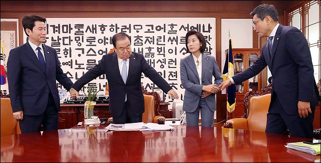 28일 본회의…민주당 "합의대로 진행" vs 한국당 "국회법 무시"(종합)