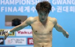 '아슬아슬' 우하람, 2회 연속 올림픽 출전권 확보
