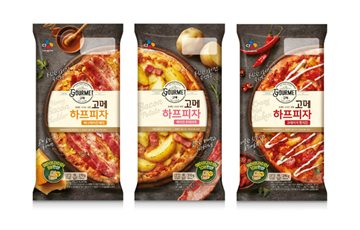 CJ제일제당, 전문점 수준 맛 구현한 '고메 하프 피자' 출시