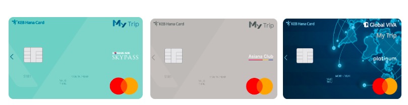 "KEB 강점 살린다" 하나카드, 해외여행 특화 'My Trip 카드' 3종 출시 