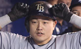 4번 타자 최지만, 류현진 앞에서 시즌 16호 홈런