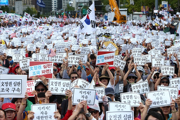한국당, 민주당 흠집내기 속 광화문집회 참가자 엄호나서