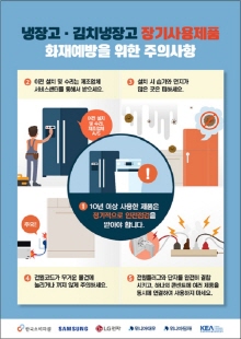 전자진흥회, 소비자원과 냉장고 화재 안전점검 실시