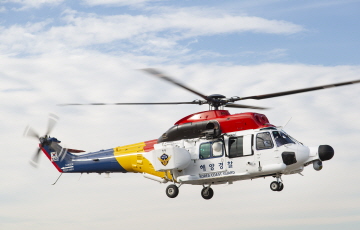 KAI, 해양경찰청에 수리온 헬기 2대 인도