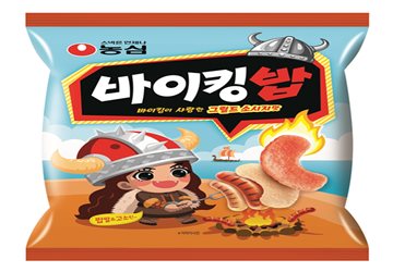 농심, 소시지맛 스낵 '바이킹밥' 출시