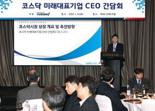 거래소, 코스닥 미래 대표기업 CEO 간담회 개최