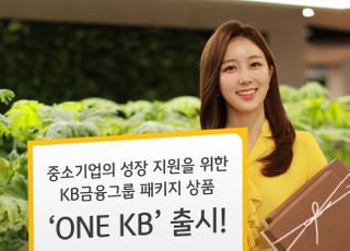 KB금융, 中企 성장 지원 위한 패키지 상품 'ONE KB' 출시