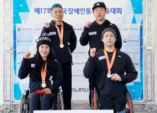 창성건설 노르딕스키팀, 전국장애인동계체육대회서 금메달·은메달 획득