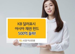 작년 6월 첫 선…KB달러표시아시아채권펀드, 500억 돌파
