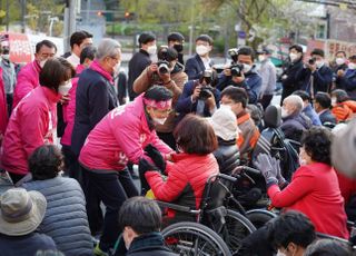 [총선2020] 한국지체장애인협회 종로지회, 황교안 지지 선언…"의도적 장애인 비하는 與대표"