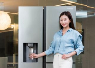 삼성전자, 정수기 탑재 양문형 냉장고 출시