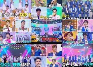 '사랑의 콜센타' 레인보우-TOP7 데스매치…시청률 '22%'